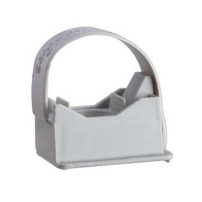 Schneider - Mureva FIX - Sachet de 100 Instalclip pour conduits Ø16 et Ø20 mm - Gris - Réf : ENN45020