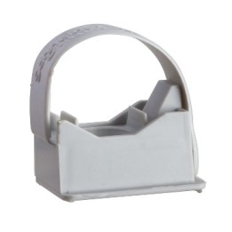 Schneider - Mureva FIX - Sachet de 100 Instalclip pour conduits Ø25 mm - Gris - Réf : ENN45025