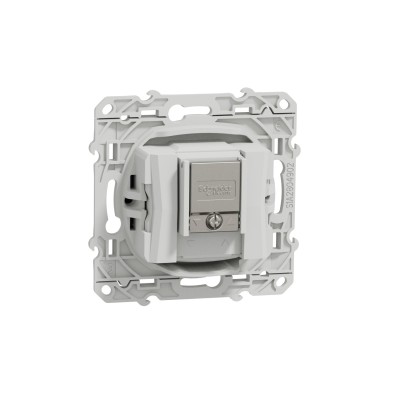 Schneider - Odace - prise TV/FM/SAT - 1 entrée -  cobalt - Réf : S550461