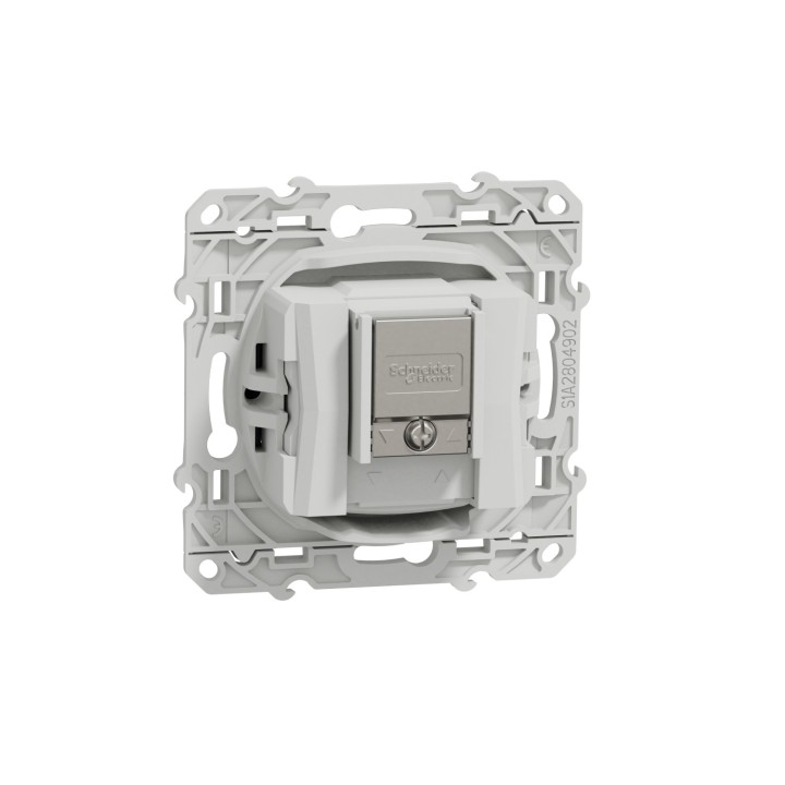 Schneider - Odace - prise TV/FM/SAT - 1 entrée -  cobalt - Réf : S550461