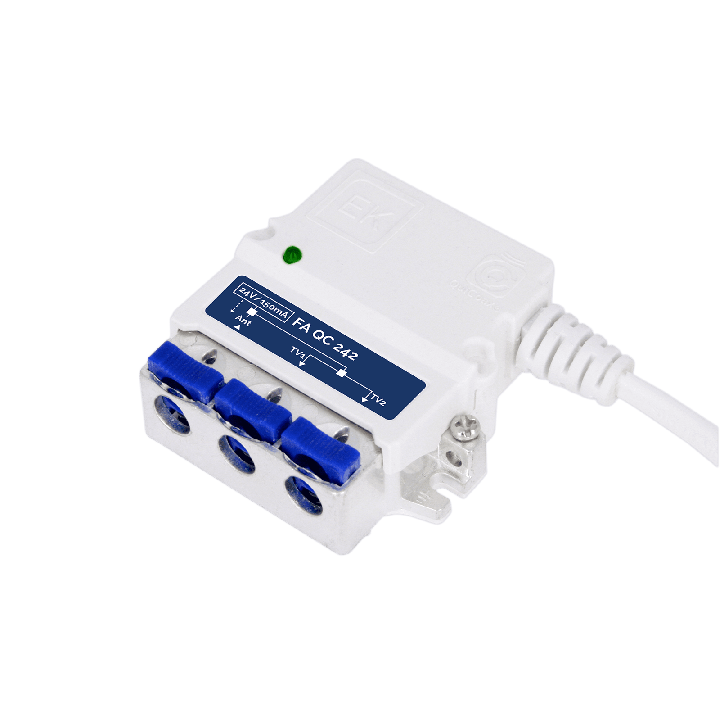 Alimentation à découpage - 24VDC - 2 sorties - QuiCoax - Réf : FAQC242