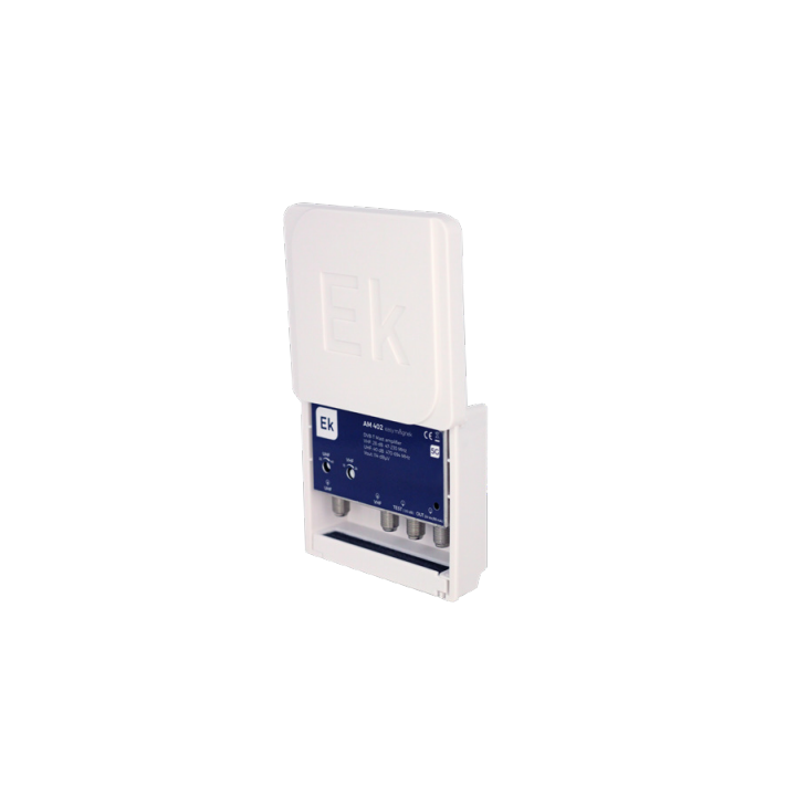 Préamplificateur de mât LTE 5G. 2 entrées VHF/UHF. G: 28dB et 38dB - Réf : AM402EASYMAGNEK