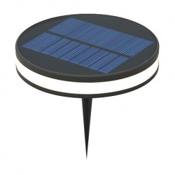 Krisane - Balise LED solaire - cylindrique - 4000K - 2W - réf : KRI30125SOL