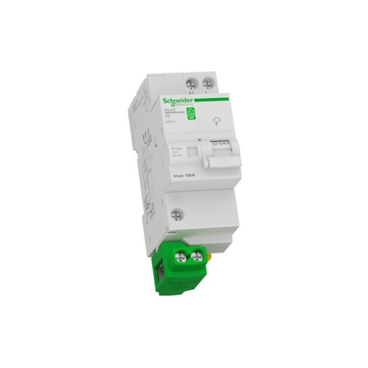 Schneider - Resi9 XP - parafoudre combi - 10kA - 1P+N avec accessoires - Réf : R9PLC
