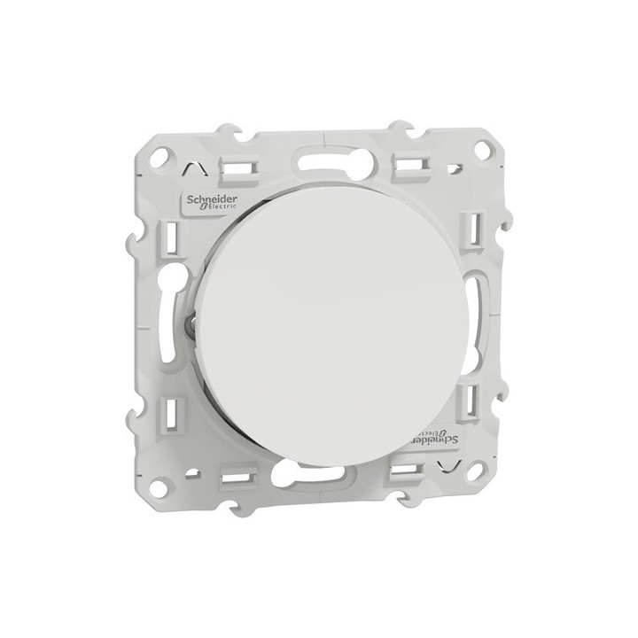 Schneider Odace - Interrupteur Va et Vient - Blanc - Réf : S520204