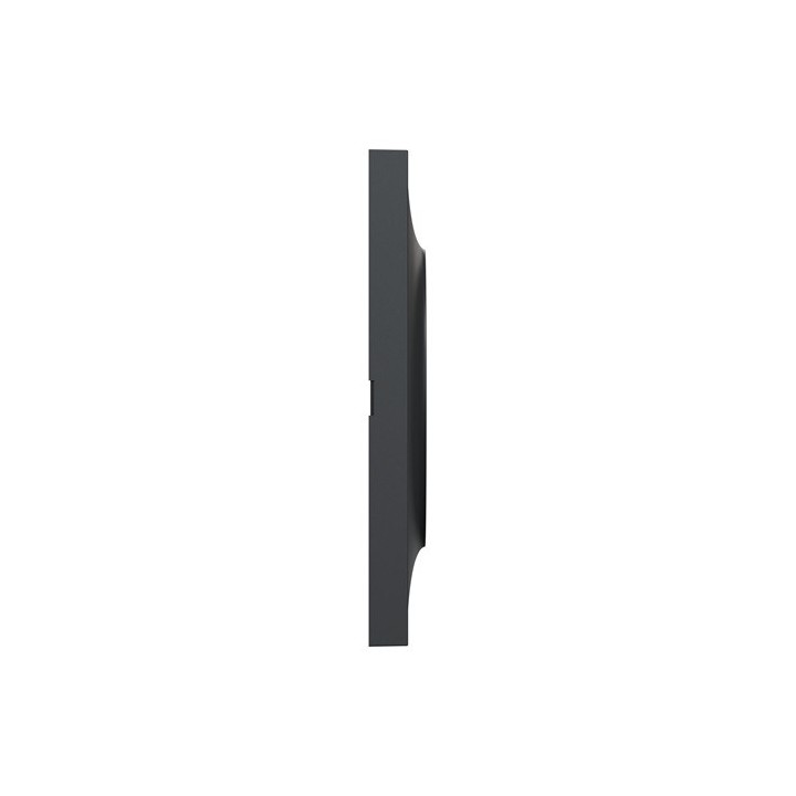 Schneider - Odace Styl - plaque Anthracite 1 poste - Réf : S540702