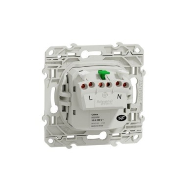 Prise de courant Schneider Odace  2P+T - Réf : S520059