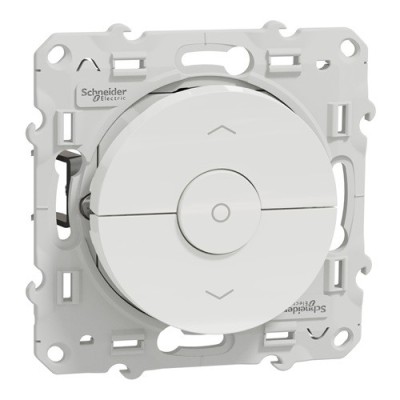 Schneider Odace - Interrupteur de Volets-Roulants - Blanc - Réf : S520208