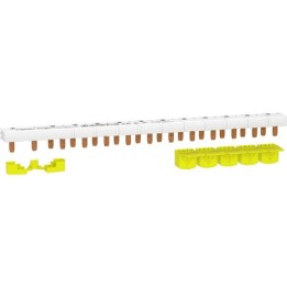 Schneider - Resi9 XP - peigne monobloc - 1P+N - 63A - 13 modules - cache dents 5M - Réf : R9PXH213
