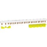 Schneider - Resi9 XP - peigne monobloc - 1P+N - 63A - 13 modules - cache dents 5M - Réf : R9PXH213