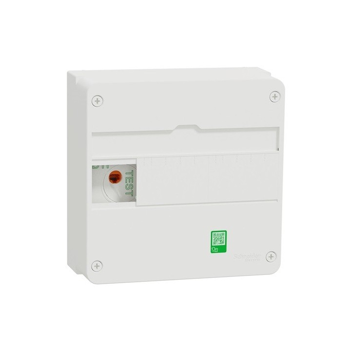 Scheider - Resi9 Coffret VDI 13M1R - grade 2TV basique - 4xRJ45 cat6 - Réf : R9H13401VDIM