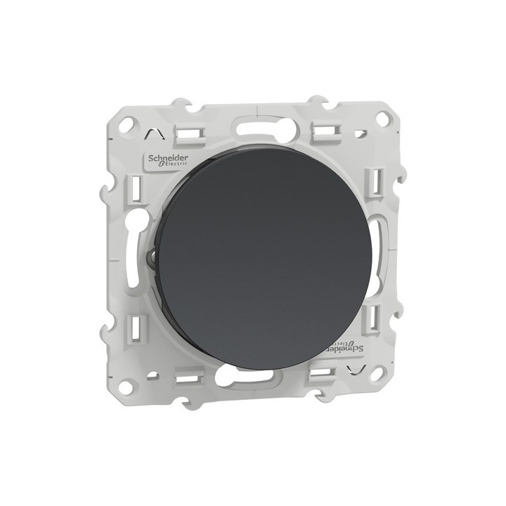 Schneider Odace - Va-Et-Vient - Anthracite - Réf : S540204