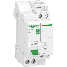Schneider - Resi9 XE - combiné disj+télérupteur - 1P+N - 10A - courbe C - embrochable - Réf : R9ECL610