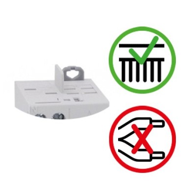 Legrand - Inter diff DX³-ID - arrivée haut à vis et départ haut auto - 2P 230V~ 63A typeA 30mA - 2 M - Réf : 411651