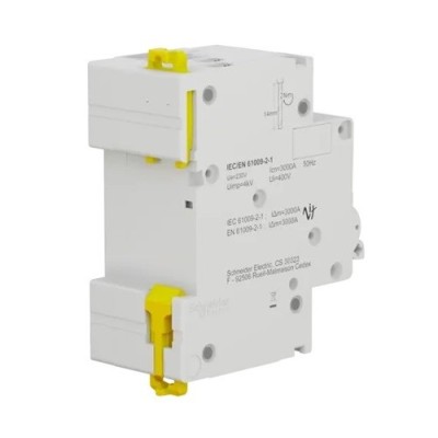 Schneider - Resi9 XP - disjoncteur différentiel - 1P+N - 20A - 30mA - courbe C - type Fsi - Réf : R9PDCF20