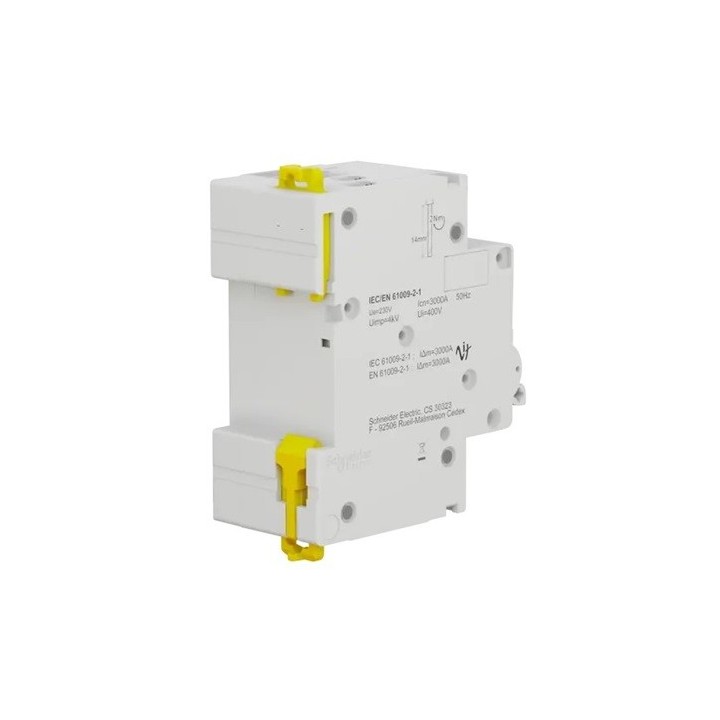 Schneider - Resi9 XP - disjoncteur différentiel - 1P+N - 20A - 30mA - courbe C - type Fsi - Réf : R9PDCF20