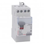 Legrand - Inter diff DX³-ID - vis/vis - 2P- 230V~ - 25 A - type AC - 30mA - départ haut - 2M - Réf : 092829