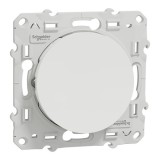 Schneider Odace - Bouton Poussoir - Blanc - Réf : S520206
