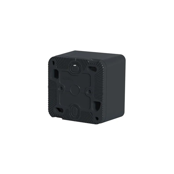 Schneider Electric - Mureva Styl - Interrupteur temporisé LED - saillie - IP55 - IK08 - gris - Réf : MUR35067