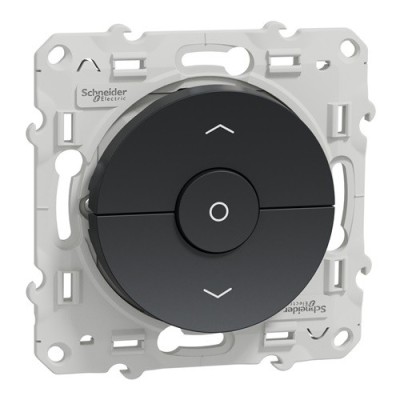 Schneider Odace - Interrupteur de volet-roulant - Anthracite - Réf : S540208