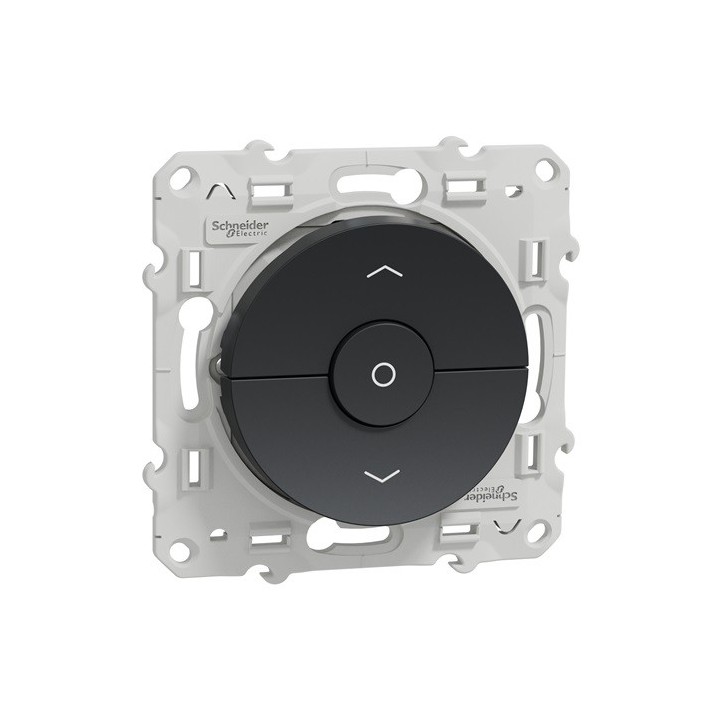 Schneider Odace - Interrupteur de volet-roulant - Anthracite - Réf : S540208