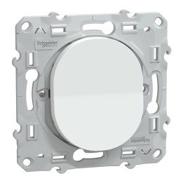 Schneider - Ovalis - interrupteur va et vient - 10AX - Blanc - Réf : S320204