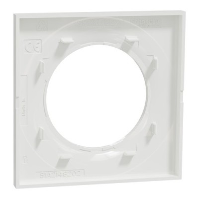 Odace Styl, Plaque Blanc 1 Poste - Réf : S520702