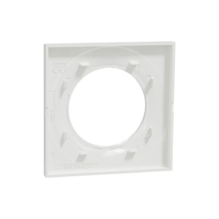 Odace Styl, Plaque Blanc 1 Poste - Réf : S520702
