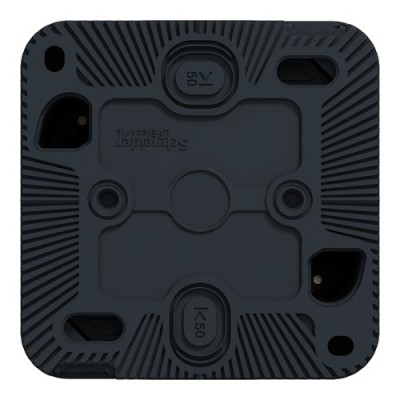 Schneider Mureva Styl - Va et vient complet saillie IP55 - Anthracite - Connexion auto - Réf : MUR35021
