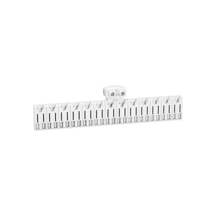 Schneider - Resi9 XE - répartiteur système embrochable - 13 modules - avec connecteur - Réf : R9EXHC13