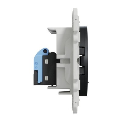 Schneider Odace - Prise RJ45 - Anthracite - Grade 1 (Téléphone + Informatique) Cat. 6 Utp - Réf : S540475