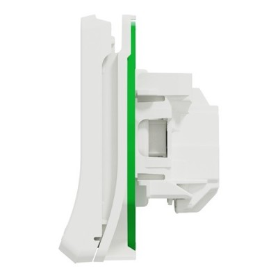 Schneider Mureva Styl - Prise de courant 2P+T composable IP55- connexion automatique blanc - Réf : MUR39133
