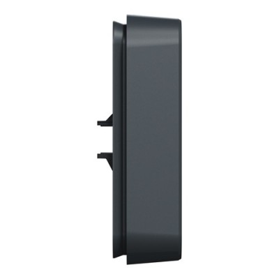 Schneider Mureva Styl - Cadre 1 poste encastré IP55 gris - Réf : MUR34107