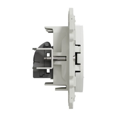 Schneider Odace - Double Prise RJ45 - Blanc - Grade 3 - Multimédia + - Réf : S520486