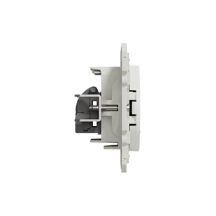 Schneider Odace - Double Prise RJ45 - Blanc - Grade 3 - Multimédia + - Réf : S520486
