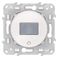 Interrupteur automatique universel 2 fils 100W LED Mosaic blanc