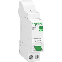 Schneider - Resi9 XE - disjoncteur modulaire - 1P+N - 32A - courbe D - embrochable  - Réf : R9EFD632