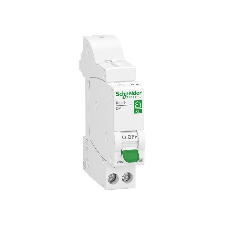 Schneider - Resi9 XE - disjoncteur modulaire - 1P+N - 32A - courbe D - embrochable  - Réf : R9EFD632