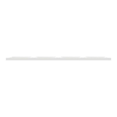 Schneider - Odace Styl - plaque - blanc - 4 postes horizontaux ou verticaux entraxe 71mm - Réf : S520708