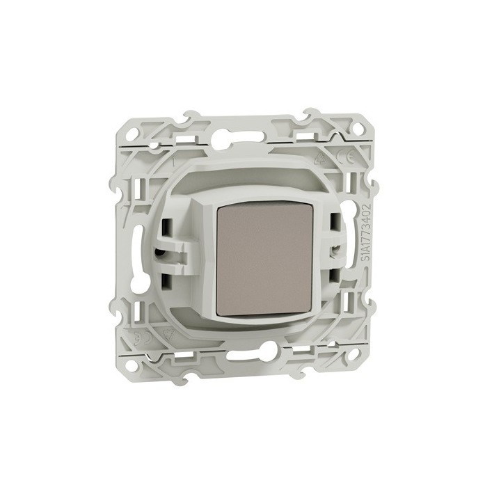 Schneider Odace - Prise TV - Anthracite - Réf : S540445