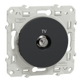 Schneider Odace - Prise TV - Anthracite - Réf : S540445