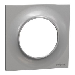 Schneider - Odace Styl - plaque Alu 1 poste - Réf : S520702E