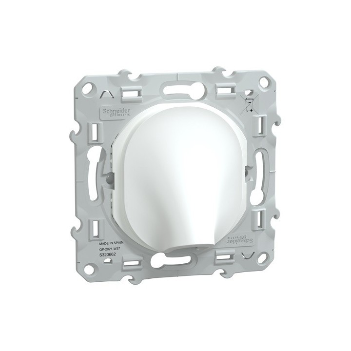 Schneider - Ovalis - sortie de câble - 16A - Ø6..12mm - Blanc - Réf : S320662