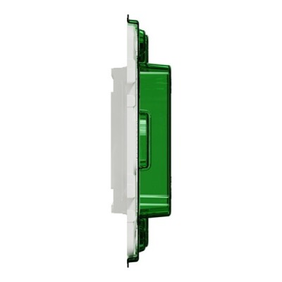Schneider - Unica - support de fixation 2 mod + protection de chantier - plastique - Réf : NU7002PC