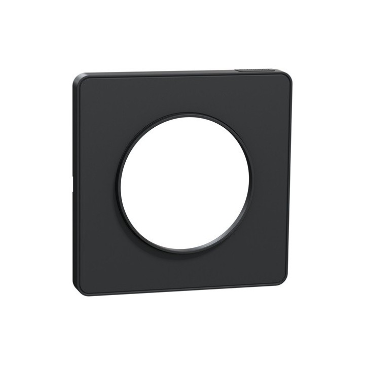 Schneider - Odace Touch - plaque de finition - anthracite - 1 poste - Réf : S540802