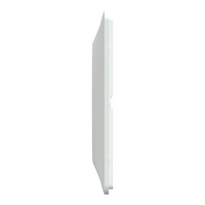 Schneider - Ovalis - Plaque de finition - 2 postes Horizontal - entraxe 71 mm - Blanc - Réf : S320704