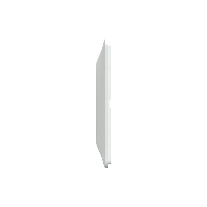 Schneider - Ovalis - Plaque de finition - 2 postes Horizontal - entraxe 71 mm - Blanc - Réf : S320704