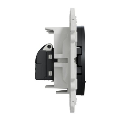 Schneider Odace - Prise RJ45 - Anthracite - Grade 3 (Multimédia) Cat. 6 Stp - Réf : S540476