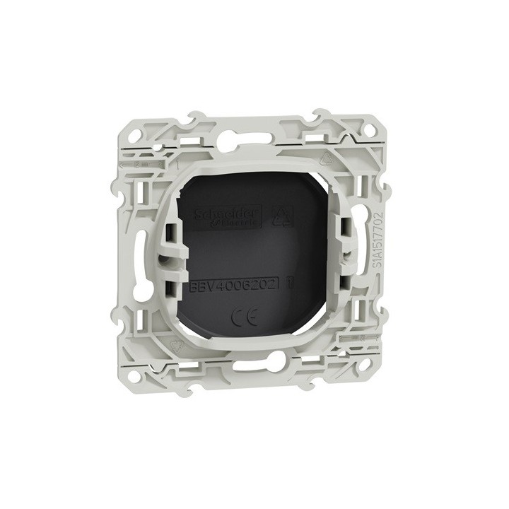 Schneider Odace - Obturateur - Anthracite - Réf : S540666