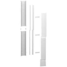 Schneider - Resi9 - Kit GTL 18 Modules - 2 parties - corps - capot - cloisons - capot ERDF - Réf : R9HKT18